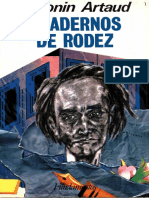 ARTAUD, Antonin - Cadernos de Rodez (Abr-May 1946)