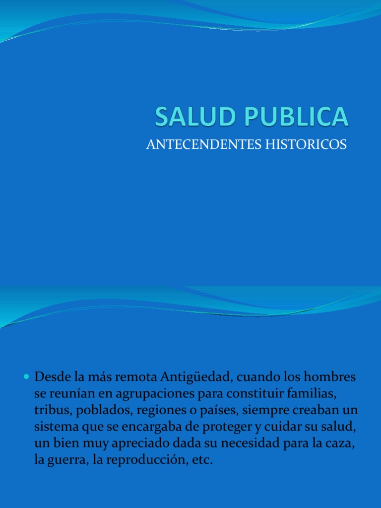 Que Es Salud Publica Pdf Sistema De Salud Medicina Física Y