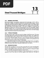 Analysis and Design of Warren Truss Bridge Using | PDF | Truss | Beam ...