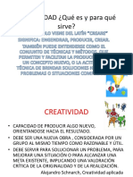 Gestión Emprendedora Creatividad