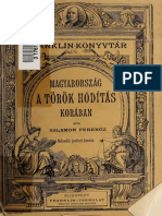 Salamon - Mo. A Török Hódítás Korában 1885 PDF