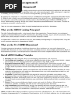 Koch MBM Guiding Principles | PDF | Integrity | Knowledge