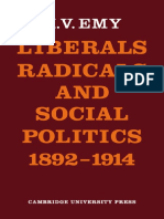 H. V. Emy - Liberals, Radicals and Social Politics 1892-1914 (1973, CUP Archive) PDF