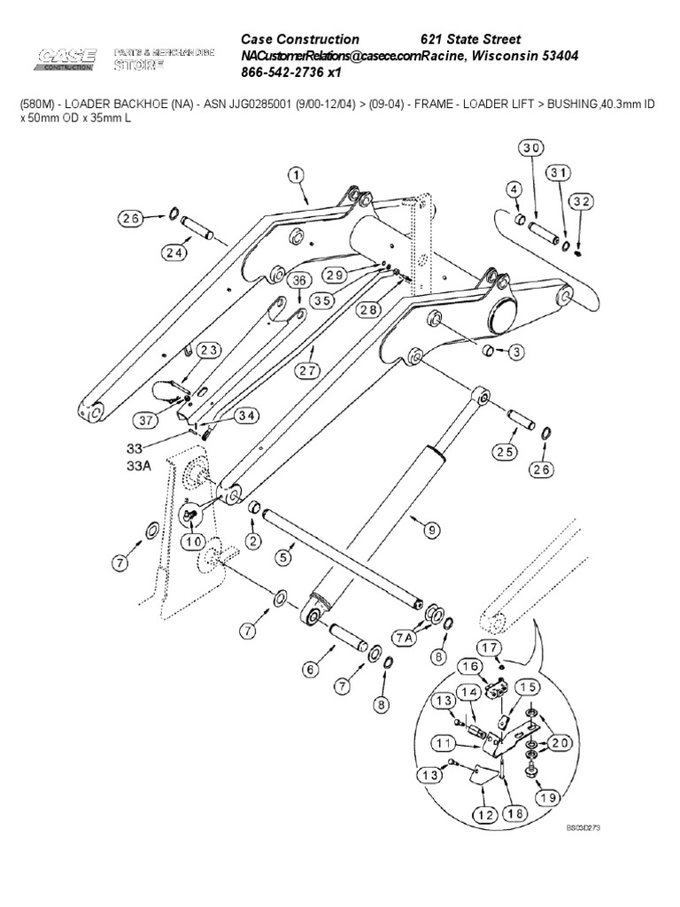 Frame - Loader Lift PDF | PDF | Screw | Loader (Equipment)