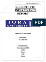 Ibf Report