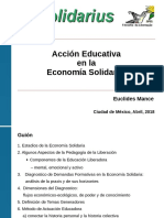 Accion Educativa en La Economia Solidaria - 2018-1