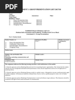 MN7182 ASSESSMENT 1 GROUP PRESENTATION LIST 2017