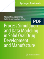 Process Simulation and Data Modeling in Solid Oral Drug Development and Manufacture PDF