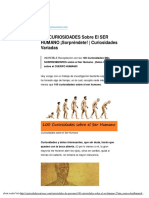 100 CURIOSIDADES Sobre El SER HUMANO PDF