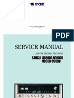 Sansui 8080b 9090b Service PDF