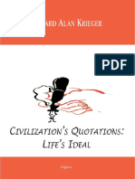 Civilization S Quotations Life S Ideal