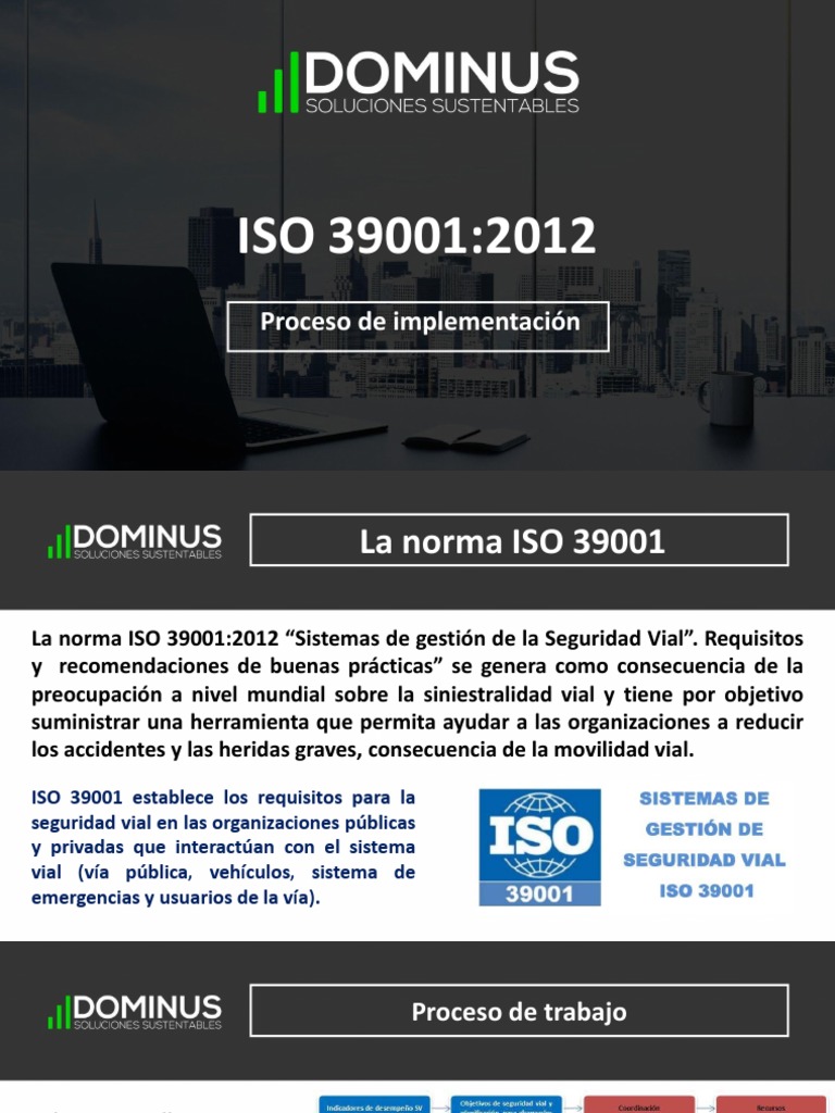 Iso 39001 Pdf Español | Norma ISO 39001: Seguridad vial en ...