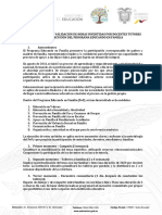 Lineamientos para Recategorización Docentes Pef