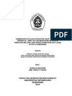 Gambaran Evaluasi Audit Meternal Perintal (AMP Di Kota Semarang