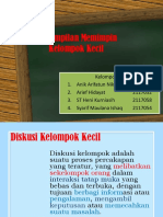 FIX Ketrampilan Memimpin Kelompok Kecil