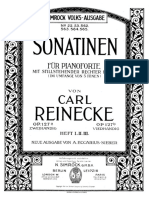 Reinecke Op.127b Sechs Sonatinen Nr.1 in C Simr PDF