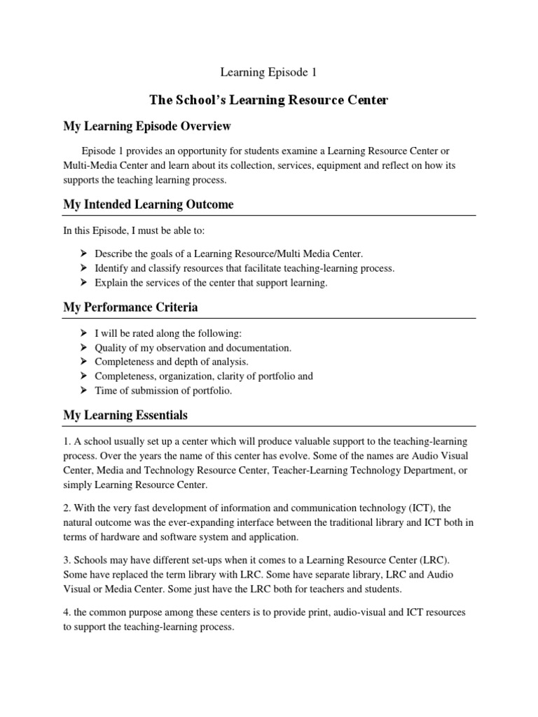 Learning Episode 1 and 2 | PDF | Educational Technology | Internet Forum