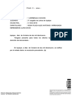 Nuevo domicilio demandado en causa C-1632-2019