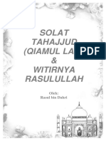 015.  Solat Tahajjud dan Witirnya Rasulullah - Rasul bin Dahri.pdf