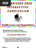 HOMELINK LESSON 1 Traffic Laws and Regulations