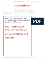 200+ TOP DATA STRUCTURES LAB VIVA Questions and Answers CSE VIVA Questions