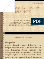 KETAHANAN NASIONAL (Pengaruh Aspek Ketahanan Nasional Pada Kehidupan Dan Bernegara)