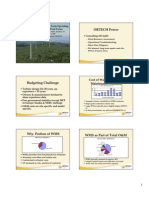 Estimating Long Time Operating Costs of Wind Farms