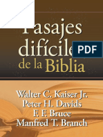 Pasajes Dificiles de La Biblia - Walter