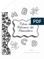 Fichas de Refuerzo Abecedario PDF