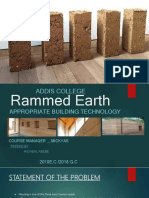 Rammed Earth: An Affordable and Sustainable Building Material