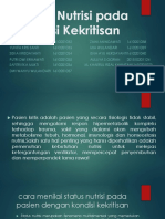 NUTRISI KRITIS