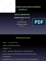 KEPEMIMPINAN DAN MANAJEMEN KONFLIK