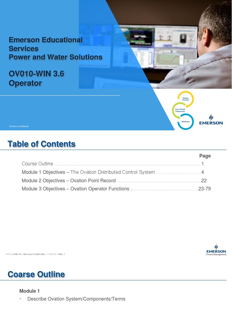 Ovation DCS Training Overview | PDF | Databases | Programmable Logic ...