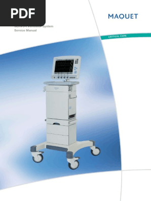 Maquet Servo I Ventilator Service Manual Rev5 Personal Puters Electronic Data Interchange