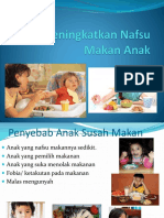 Penyuluhan Cara Meningkatkan Nafsu Makan Anak