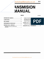 Trasmisión Manual PDF