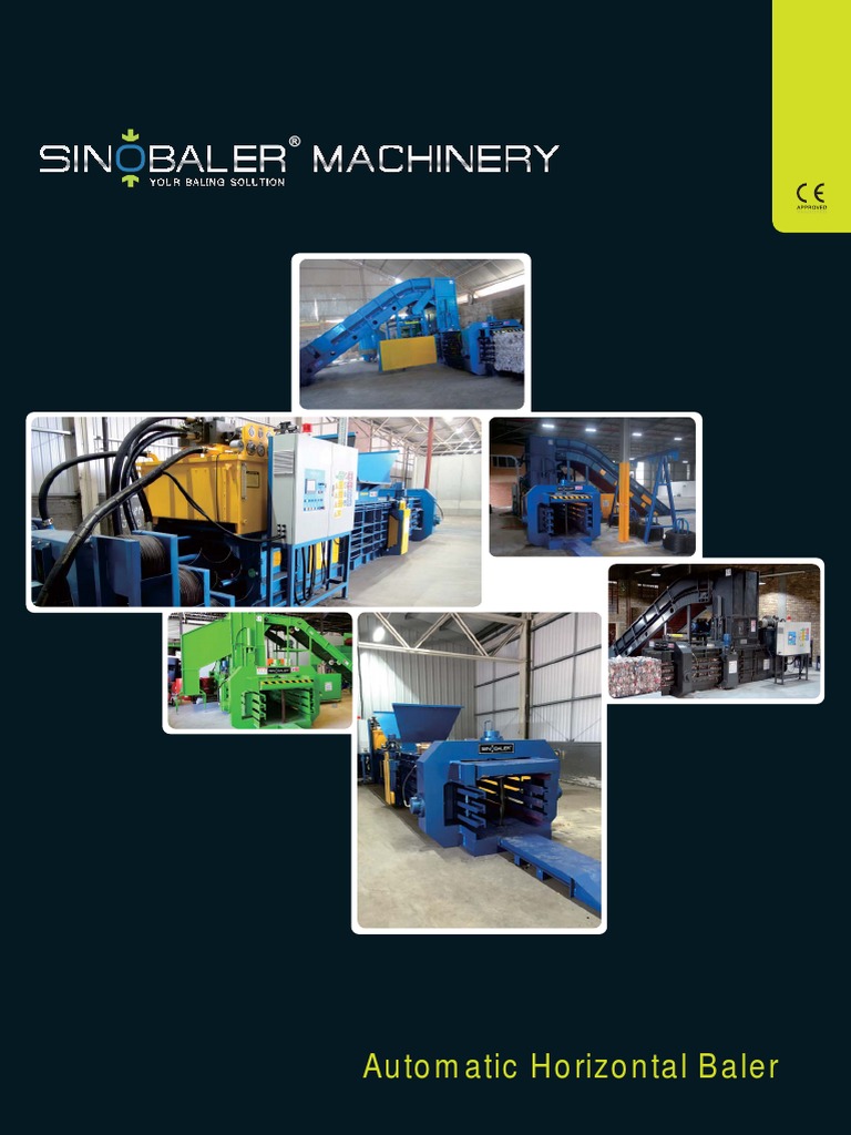 SINOBALER Catalogue (Fully-Automatic-Horizontal-Baler) | PDF | Nature
