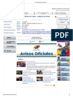 Consejo Nacional Electoral - Rosiel PDF