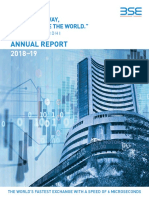 BSE Annual Report 2018 19 PDF