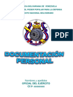 Documentación Personal Oficial Asimilado