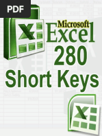 Essential Excel Shortcuts for Finance | PDF | Microsoft Excel | Computing