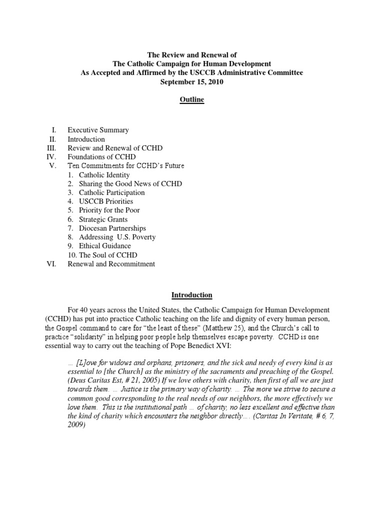 CCHD Review and Renewal Overview | PDF
