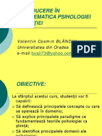 Curs 1 - Introducere in Psihologia Educatiei