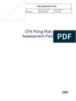 Risk Assement For Piling PDF
