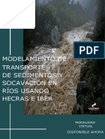 Modelamiento de Transporte de Sedimentos y Socavación en Ríos usando HEC RAS e IBER