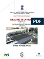 CTSWeavingTechnician CTS NSQF-5 PDF