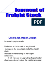 Criteria and Types of Freight Wagons