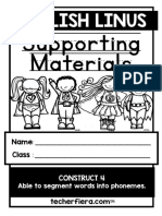 Linus Support Materials Construct 4 PDF