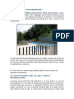Analisis de Fallas y Recomendaciones PDF