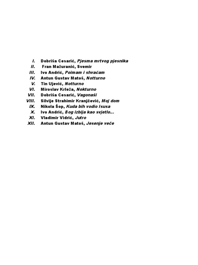 Lirika | PDF